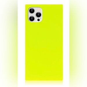 NWOT Flaunt Neon Yellow iPhone 12 Pro Max Case